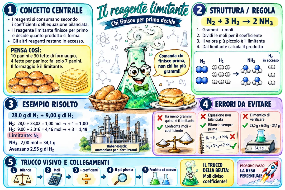 Mappa: Il reagente limitante