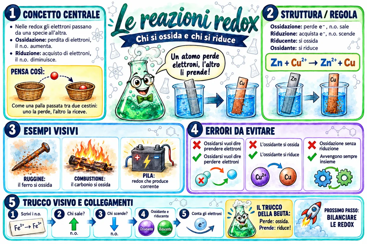 Mappa: Le reazioni redox